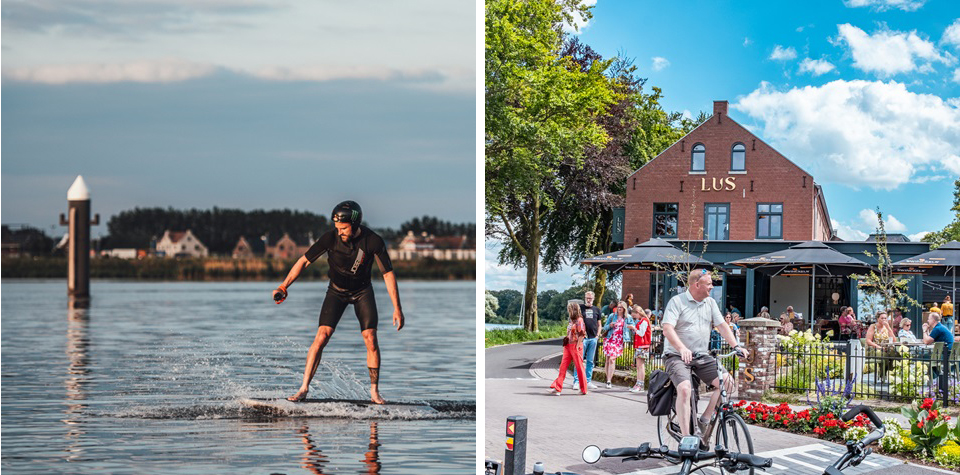 E-Flow bij MRT Beach en Brasserie Lus